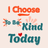 I Choose To Be Kind Today